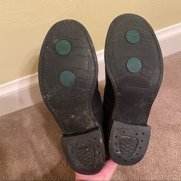 Frye Waterproof Engineer Moto Boot Black 6.5 - Picture 8 of 12